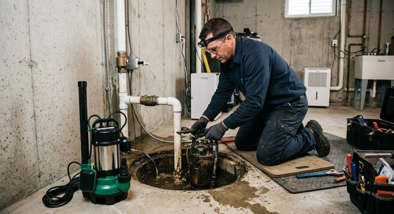 Sump Pump Installation in Tuscaloosa, AL